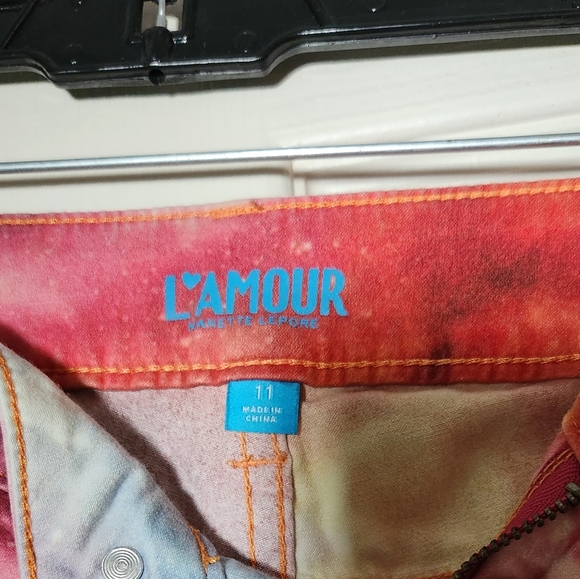 L'Amour galaxy multicolored pants - Picture 2 of 3